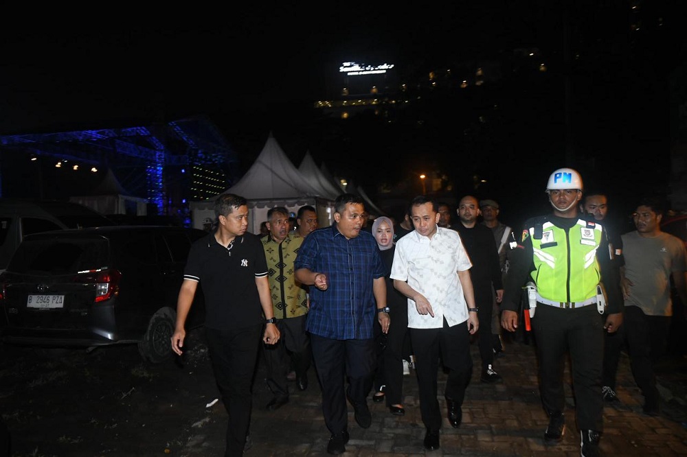 Pj Wali Kota Tebingtinggi Hadiri Colorful Medan Carnival 2024
