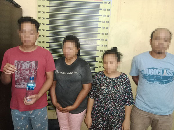 Polsek Barumun Amankan Empat Terduga Salahgunakan Narkoba