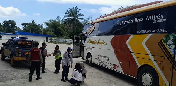 Wujudkan Keamanan Optimal Jelang Natal, Polsek Siantar Selatan Patroli Tiga Pilar