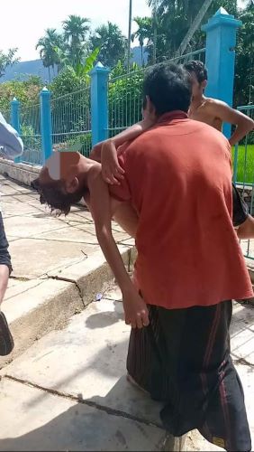 Bocah Tambangan Kritis Dibacok