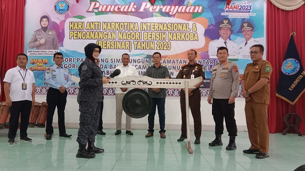 Peringatan HANI, BNNK Simalungun Canangkan 2 Nagori Bersinar