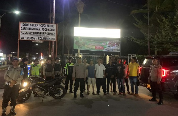 Polres Patroli Malam Di Panyabungan