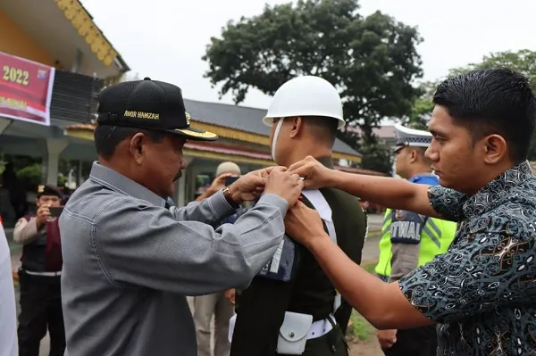 Wali Kota Binjai Pimpin Apel Gelar Pasukan Ops Lilin Toba 2022 