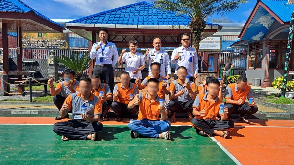 10 WBP Rutan Tarutung Negatif Narkoba