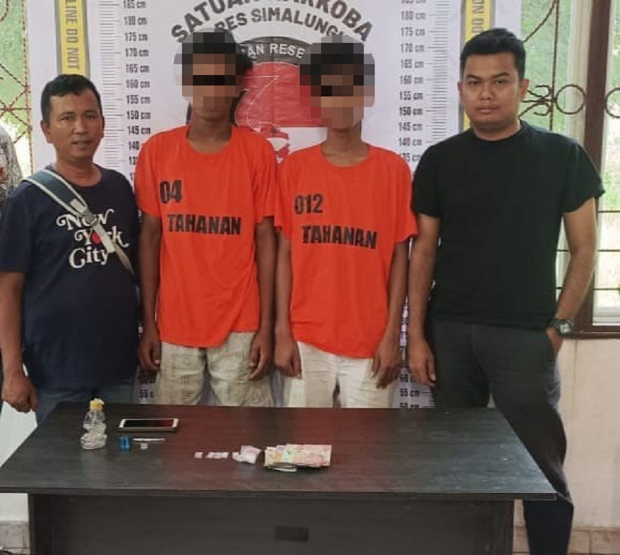 Pesta Sabu Gagal, Dua Pengedar Narkoba Ditangkap Polisi