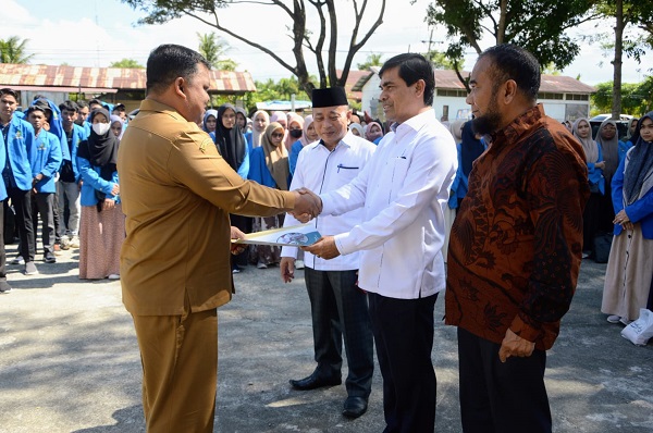 Sekda Aceh Besar Terima 351 Mahasiswa KPM UIN Ar-Raniry