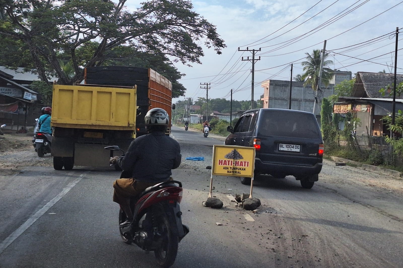 Meskipun Telan Korban Jiwa, BPJN Belum Perbaiki Jalan Negara