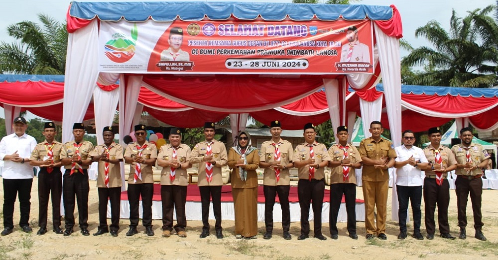 468 Pramuka Penggalang Aceh-Sumut Ramaikan Kemsama