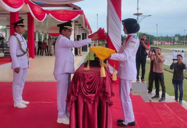 Upacara HUT Ke-78 RI Di Aceh Timur Khidmat