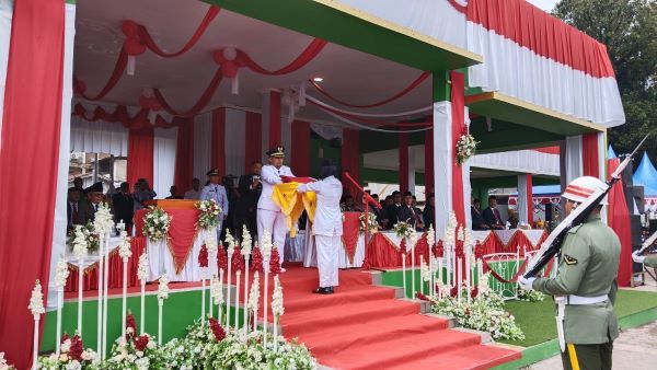Pj Bupati Agara Irup HUT Ke-78 Proklamasi RI