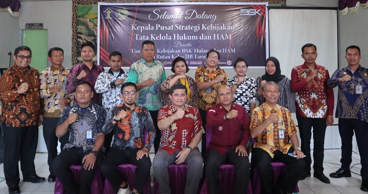 Kapus Strategi Kebijakan Tata Kelola Kumham Kunker Ke Rutan Tarutung