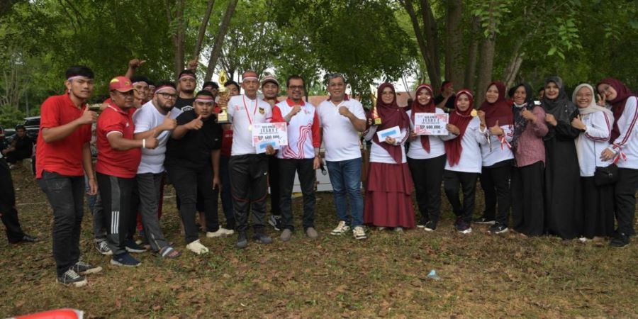 Meriahkan HUT RI, ASN Kantor Gubernur Aceh Aneka Lomba