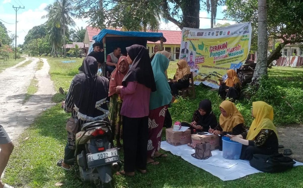 Terobos Banjir, Tim GPM Distribusikan Pangan Di Desa Terisolir