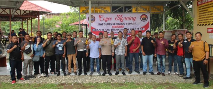 Kapolres Sergai Tingkatkan Kemitraan Dengan Wartawan