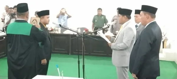 Muhammad Yasin Harahap Dilantik Jadi Anggota DPRD Palas