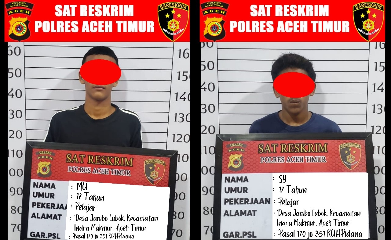 Dua Pengeroyok Diamankan