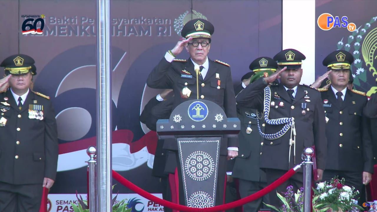 Bapas Banda Aceh Peringati Puncak HBP Bersama Menkumham Secara Virtual