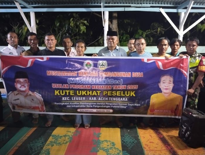 Musrenbangdes Kecamatan Leuser Agara Dituding Kuras Dana Desa