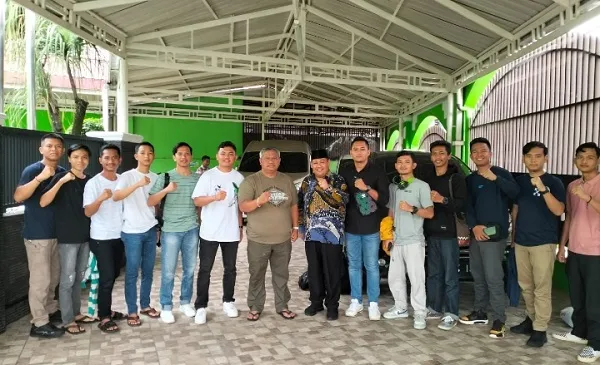 Ketua FKPPI Sumut Sambut Tim Nasyid Dan Juara Binvoc Gambus Labura