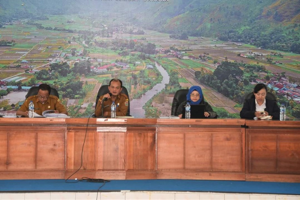 Pemkab Humbahas Bersama BPJS Kesehatan Sosialisasi e-dabu dan Program Rehab