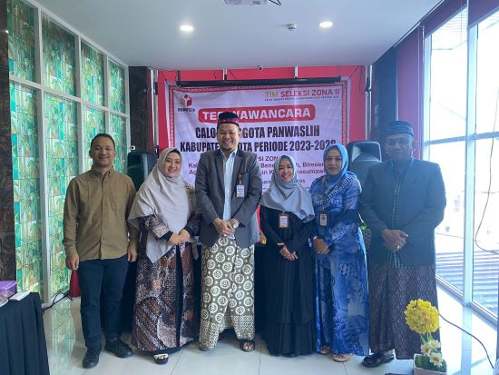Timsel Panwaslih Kabupaten/kota Zona II Bantah Informasi Hoax
