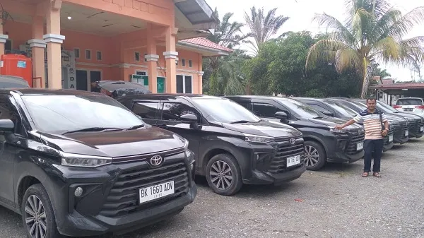 KIP Nagan Raya Terima Enam Unit Kendaraan Operasional Pemilu