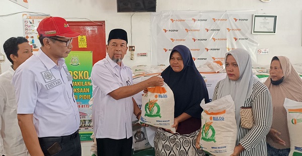 Pemkab Pidie Salurkan Bantuan Pangan Untuk 56.563 KPM