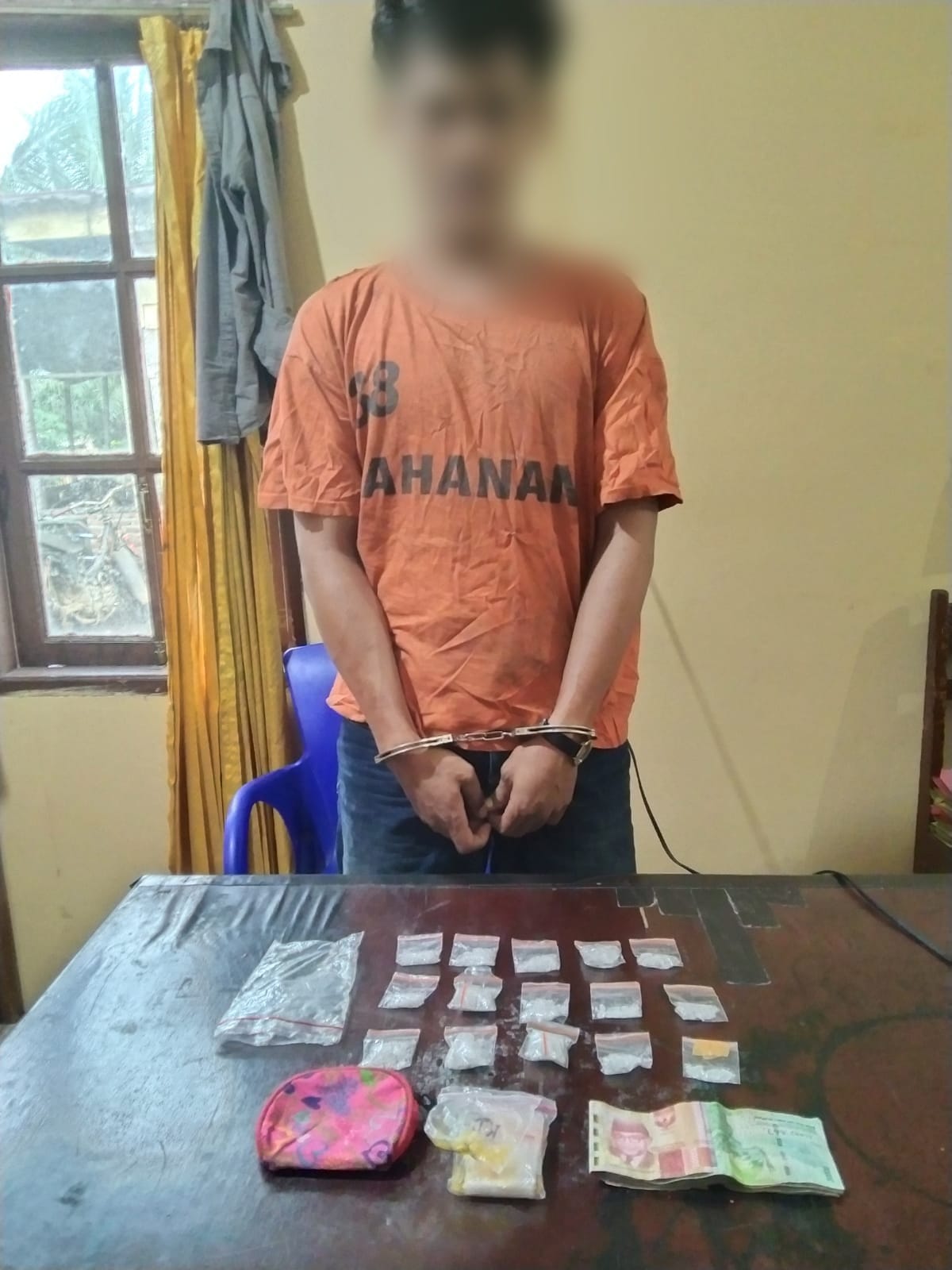 Barbuk 41,24 Gram Sabu Antar SP Berurusan Dengan Polisi