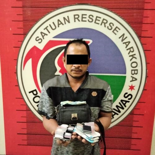 Warga Lubukpakam Diduga Pengedar Sabu Diamankan Polisi Di Palas