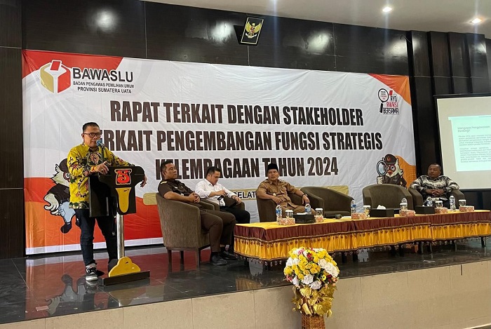 Bawaslu Sumut Gelar Rapat Bersama Stakeholder Di Labusel