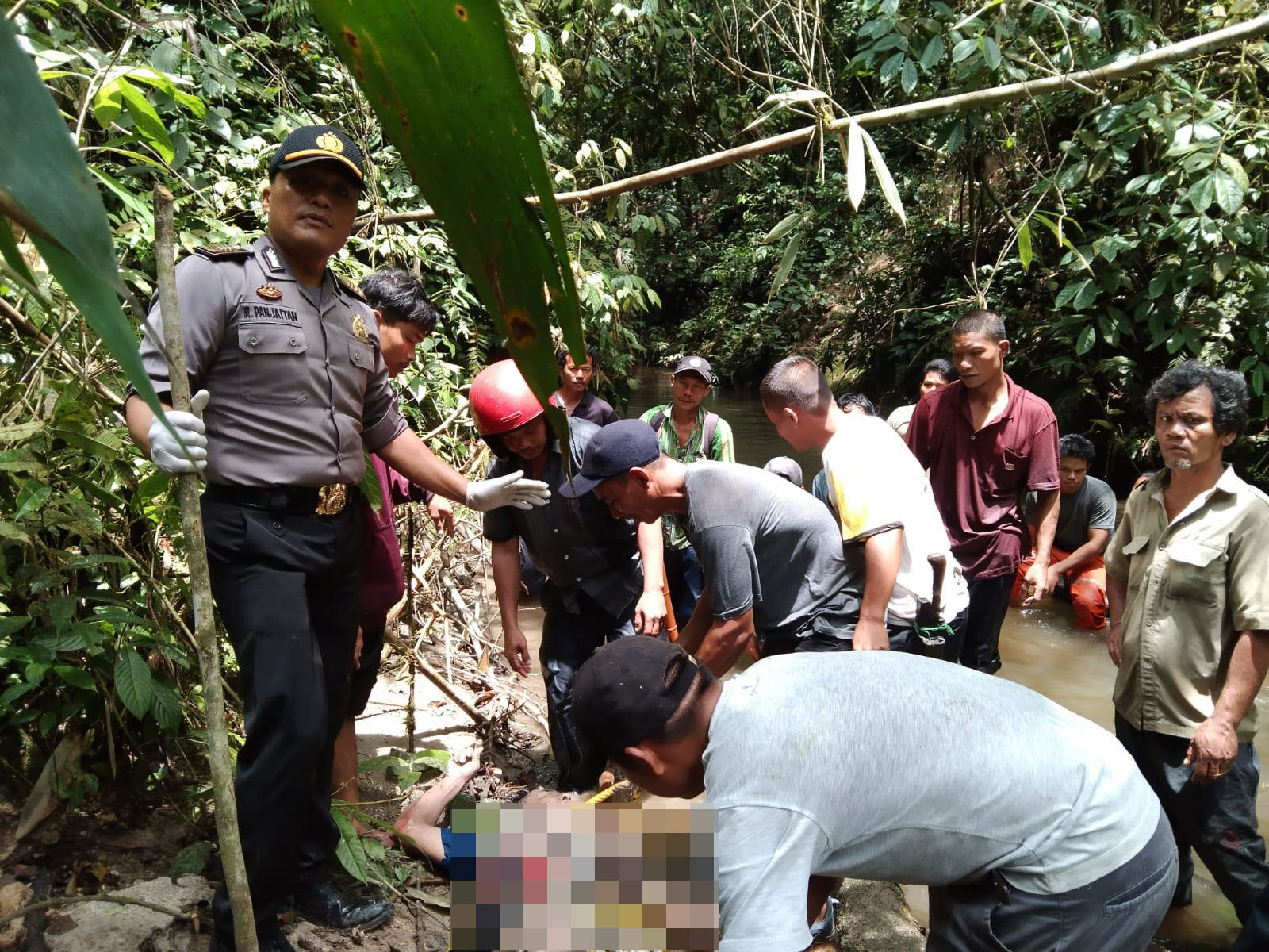Tidak Pulang Hingga Malam, Harapan Gultom Ditemukan Tewas Di Sungai Aekpogos