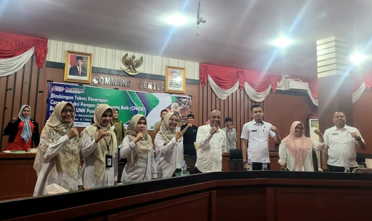 Loka POM Tanjungbalai Gelar Bimtek Dukung Daya Saing UMK Pangan Olahan