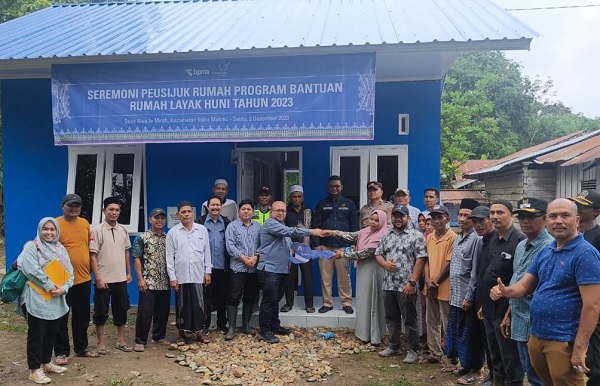 31 Rumah Bantuan Medco Rampung