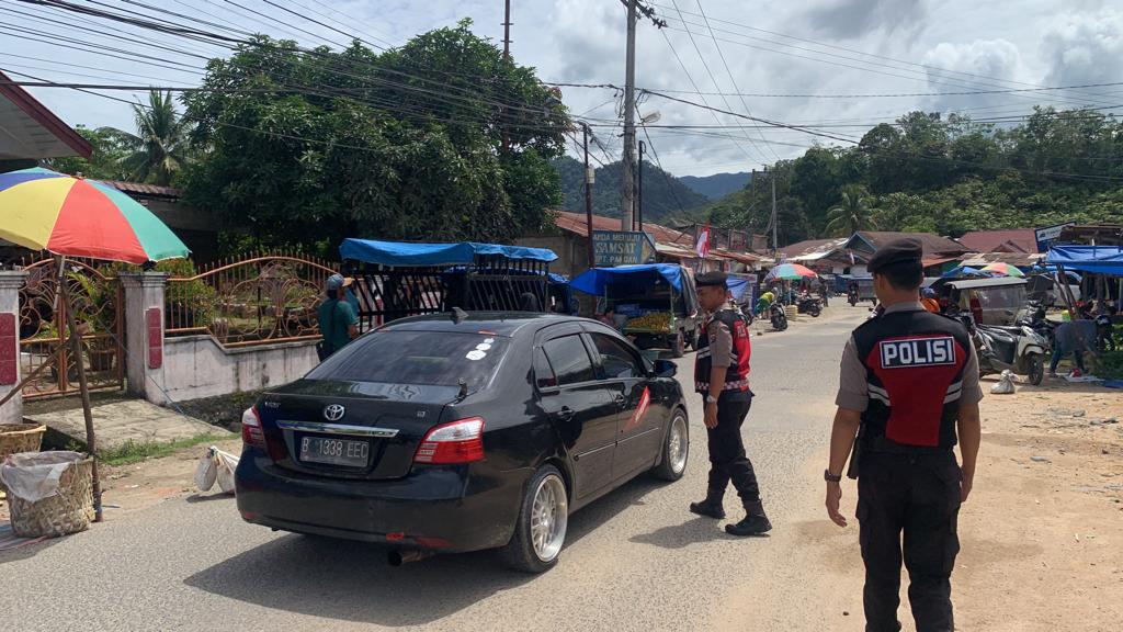 Polres Tapteng Tingkatkan Pengamanan Kantor KPU Dan Bawaslu