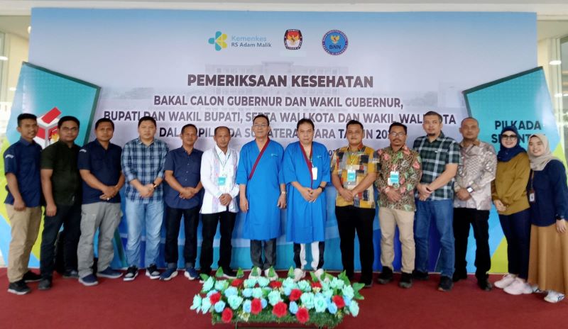 Bawaslu Awasi Pemeriksaan Kesehatan Balon Bupati Dan Wakil Bupati Tapsel