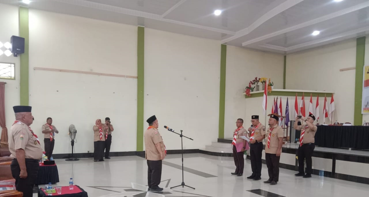 Zainuddin Hasibuan Kembali Nahkodai Kwarcab Pramuka Palas