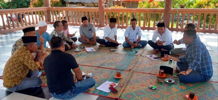 Bahas Program Visi-Misi Kedua Bacabup, Harajaon Mandailing Godang Sepakat Dukung Harun-Ichwan