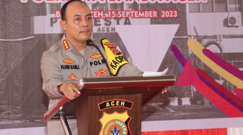 Kapolresta Banda Aceh: Waspadai Sejak Dini Pencurian Saat Rumah Kosong