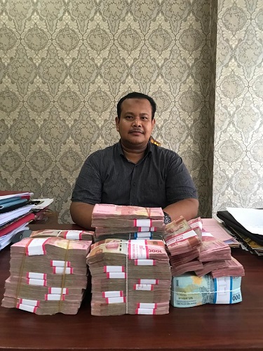 Lagi, Mantan Direktur Kembalikan Uang Korupsi RS PT. Arun Rp483 Juta