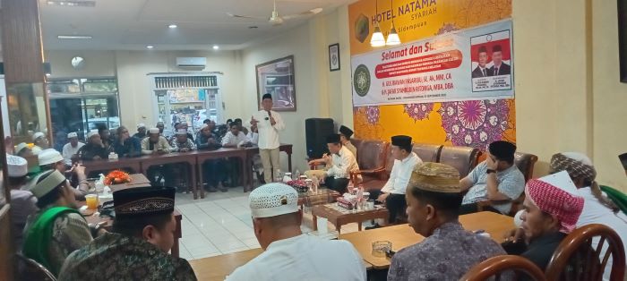 Paslon BAGUSI Silaturahmi Bersama Ulama Tapsel