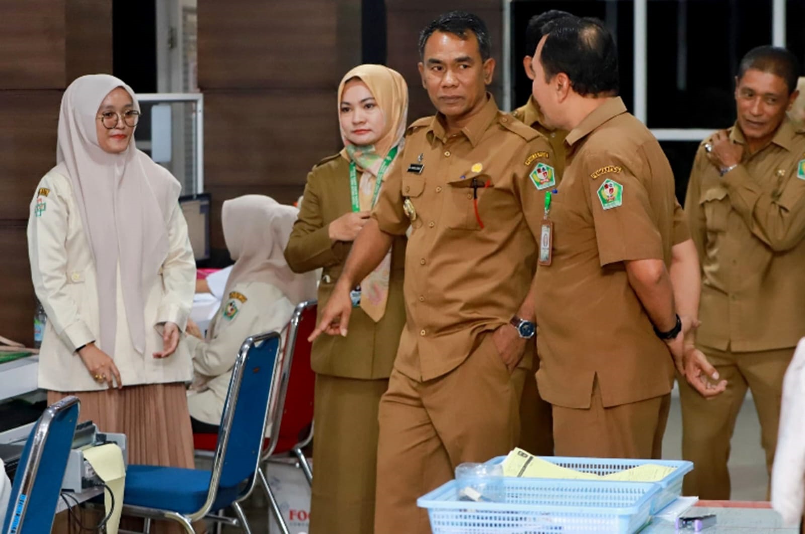 Pasca Dilantik, Pj Bupati Pidie Kunjungi SKPK