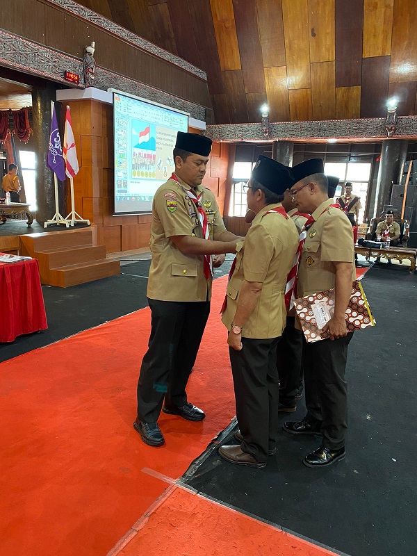Gudep Kwarcab Pramuka Se-Kabupaten Taput Dilantik