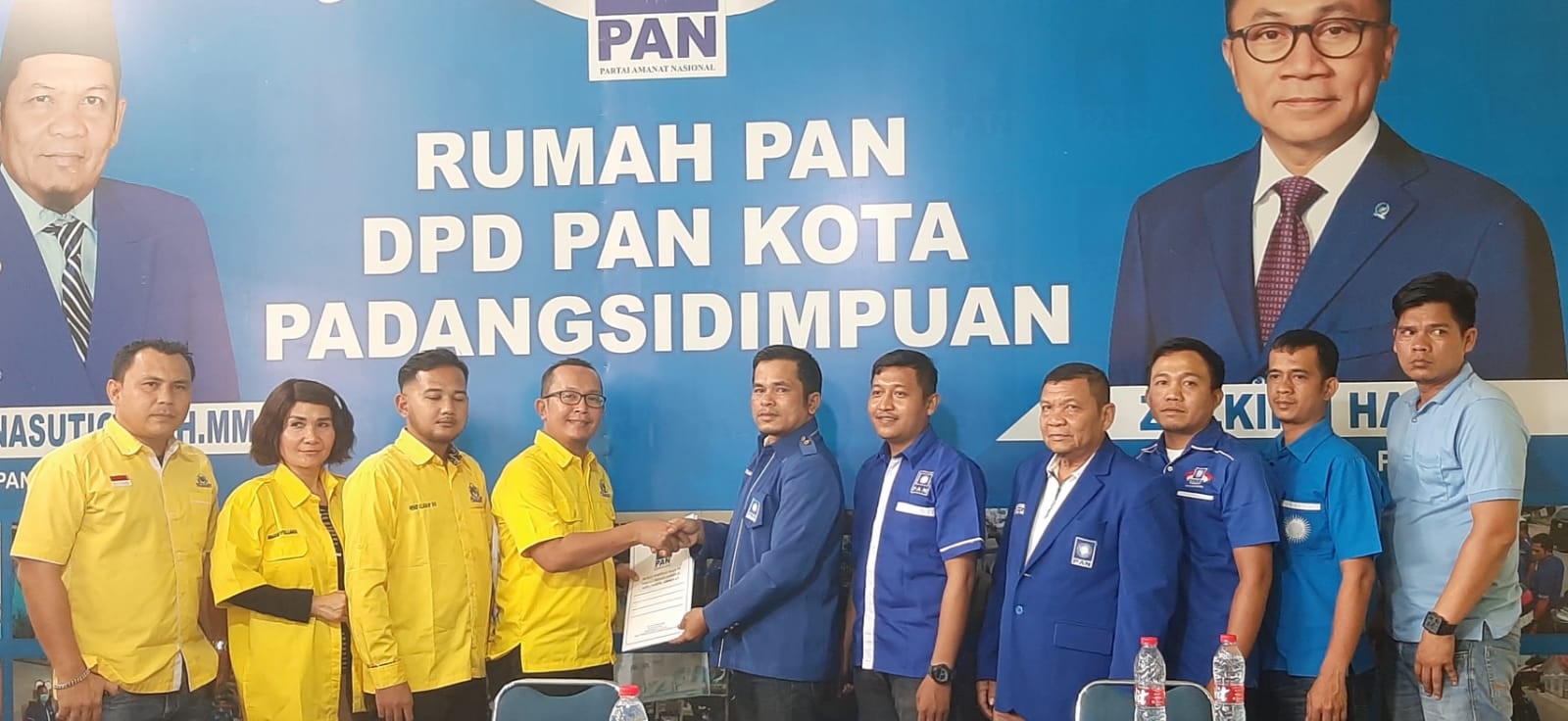 Utamakan Kebersamaan Bangun Sidimpuan, Irsan Ambil Formulir Ke PAN