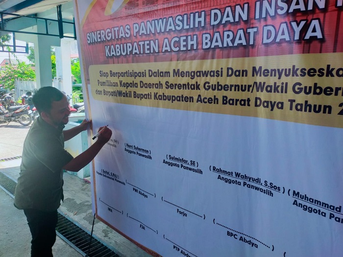 Panwaslih Abdya Ajak Jurnalis Ikut Awasi Pilkada
