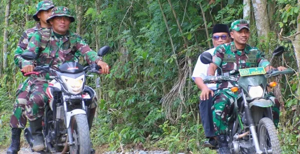Didampingi Pj Bupati Pidie, Tim Wasev TNI Tinjau TMMD Di Tiro