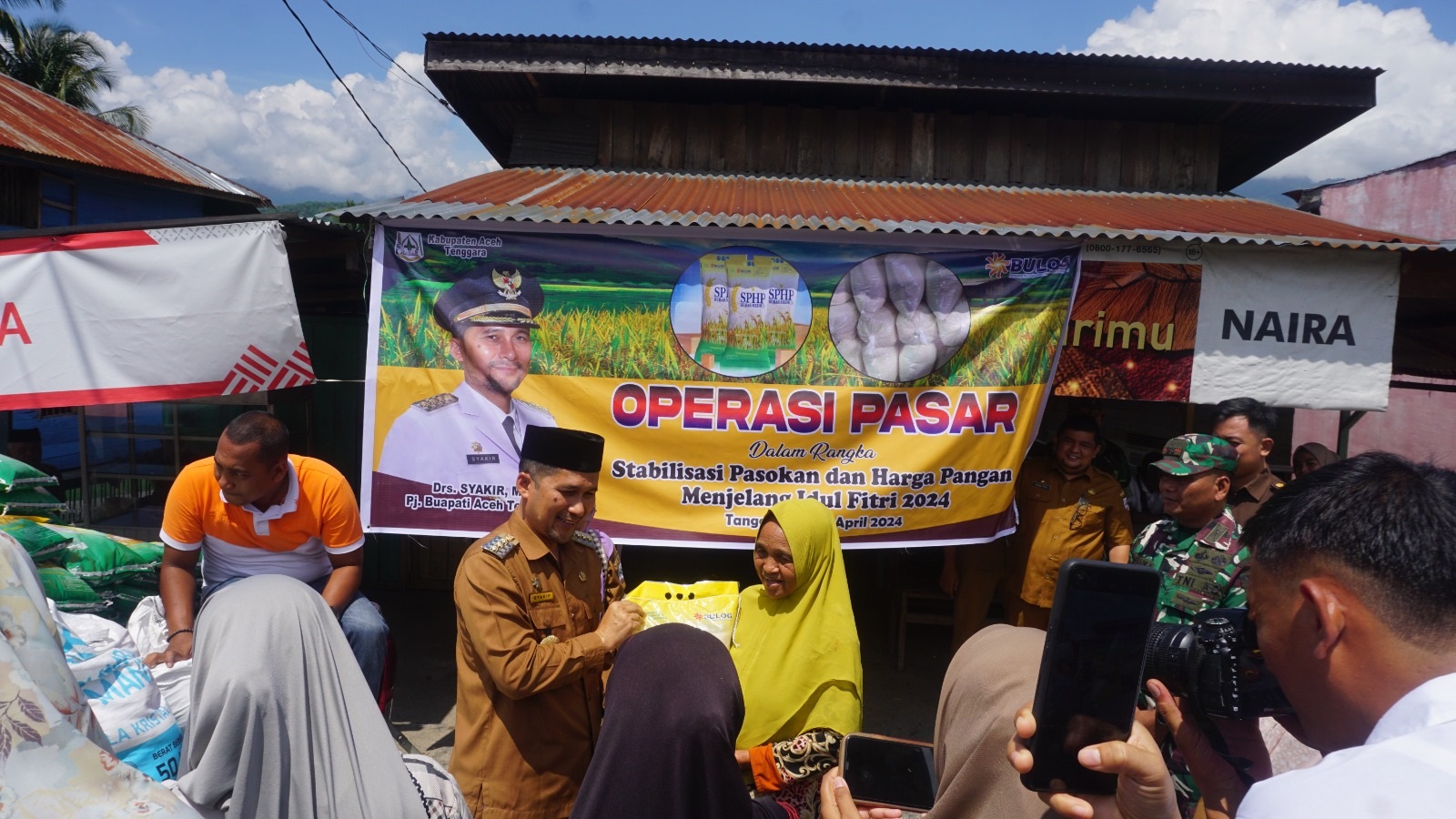 Pemkab Gelar Operasi Pasar Murah Jelang Idulfitri 1445 H