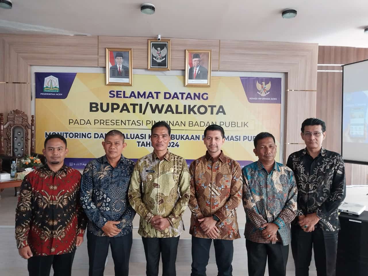 Pemko Langsa Ikuti Evaluasi Keterbukaan Informasi Badan Publik KIA