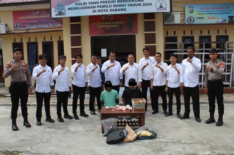 Dua Pelaku Korupsi Dana APBG Gampong Balohan Diamankan