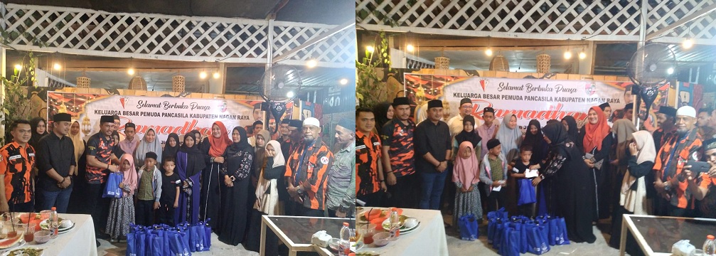 Bukber MPC PP Nagan Raya Santuni Anak Yatim