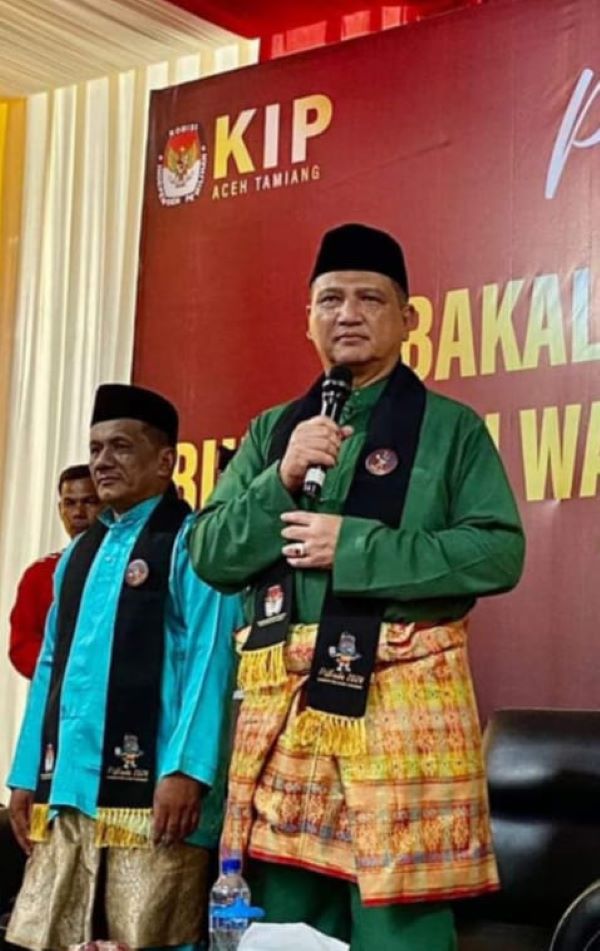 Armia Fahmi - Ismail Ditetapkan Sebagai Calon Bupati - Wakil Bupati Aceh Tamiang